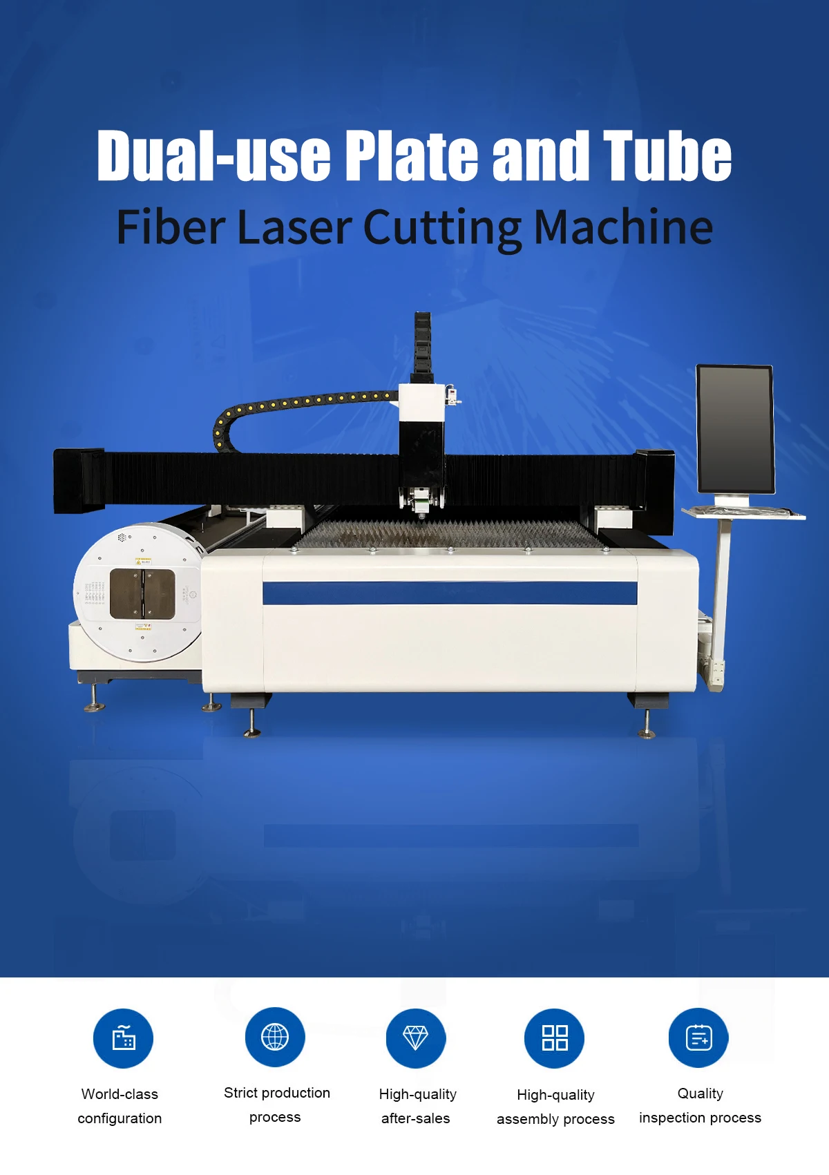 3015 fiber laser sheet metal and tube cutting machine table tube laser cutting machine price supplier