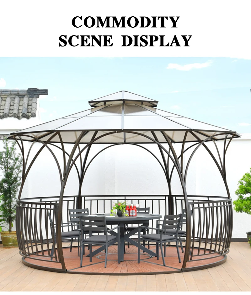 Party Tent Wedding Patio Gazebo Outdoor Canopy Luxury Garden Gazebos