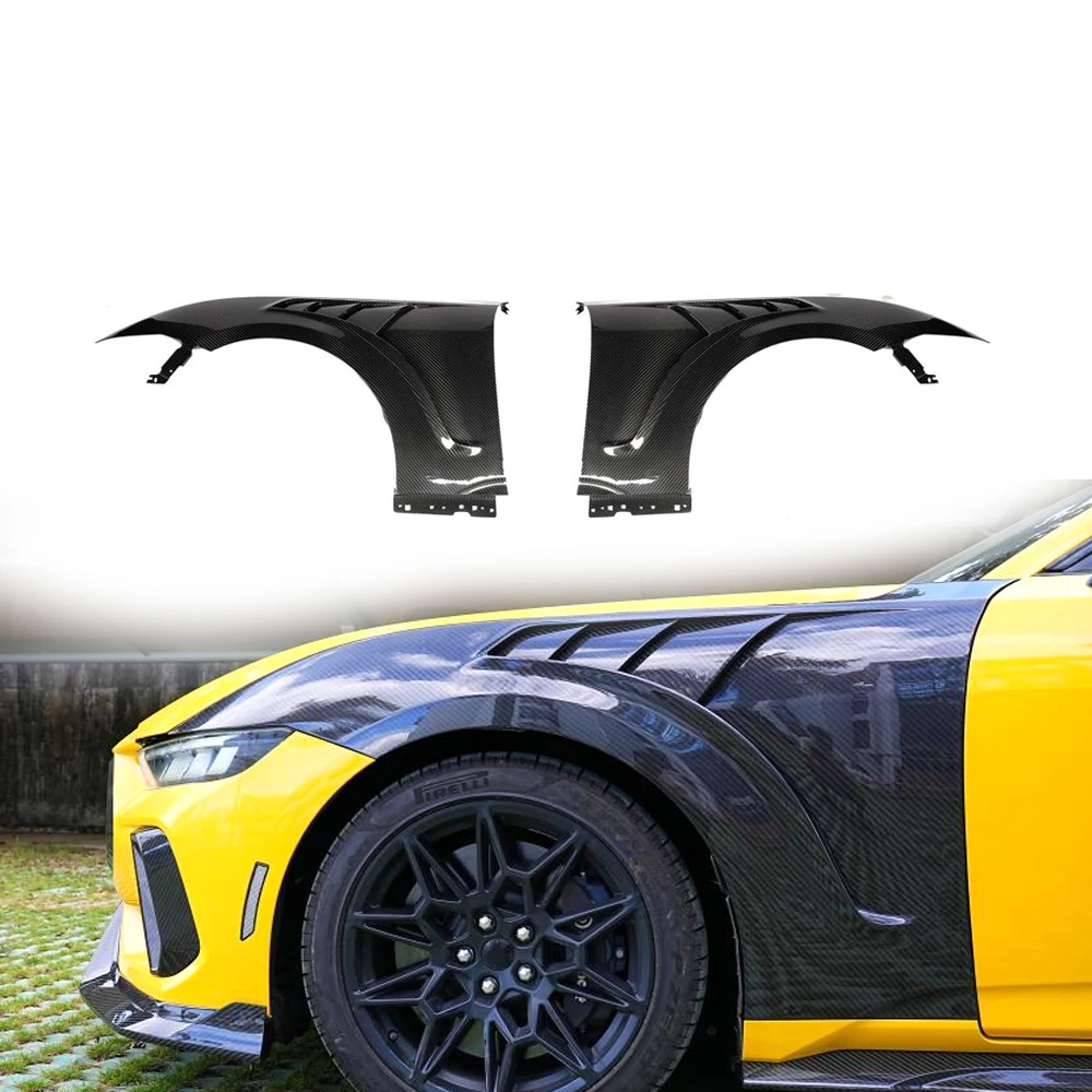 S650 Carbon Fiber Side Fenders For Mustang S650 GT Coupe 2024+ Body Kits