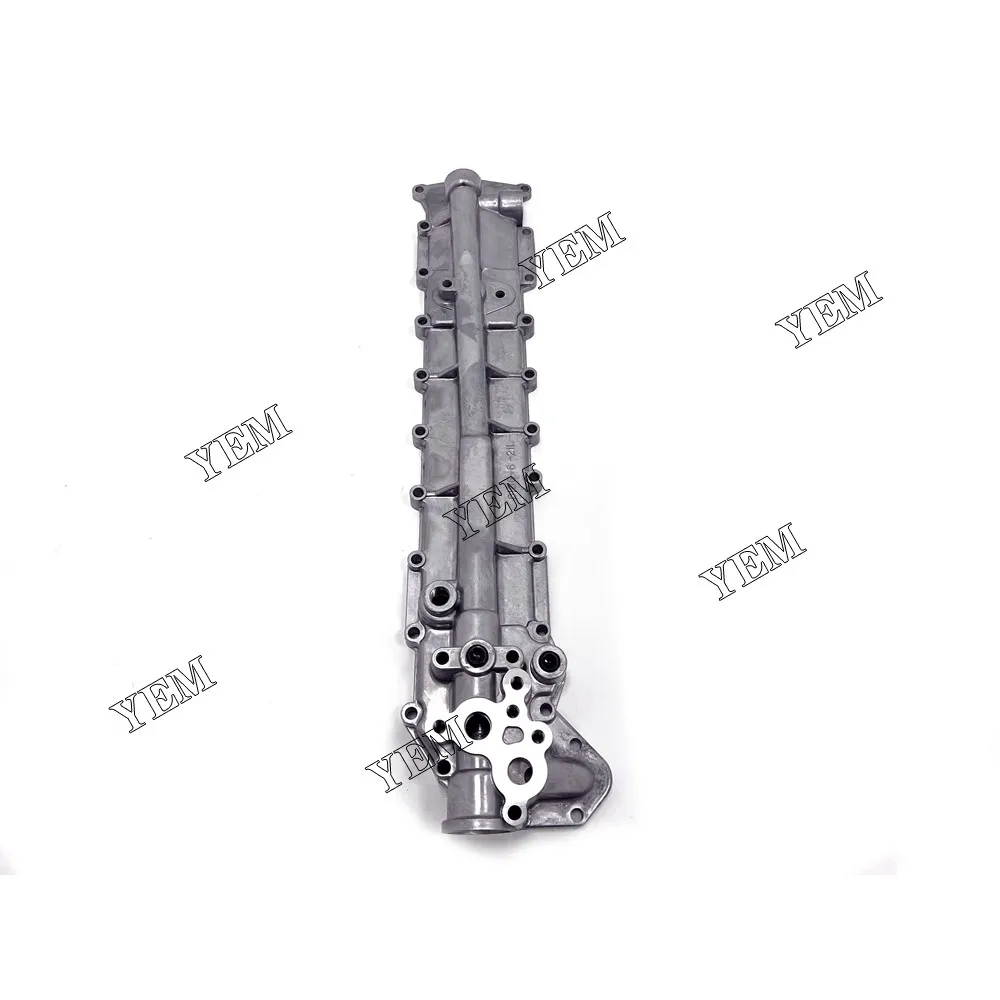 6D105 Oil Cooler Cover 6136-6-211 for Komatsu Engine. 3