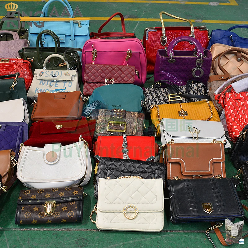 Second Hand Leather Wholesale Used Handbags Leather Used Bags In Bales ...