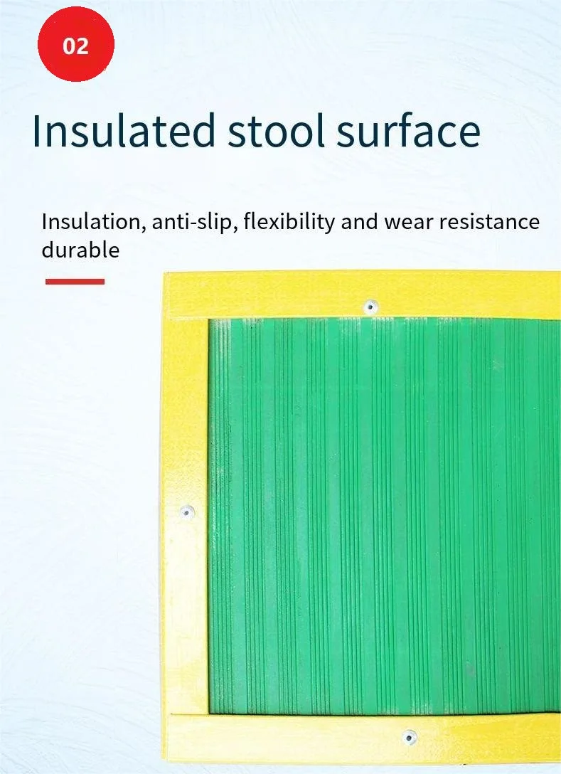 Insulating Stool Rvt Portable Frp Insulated Extension Combination 3 Step Ladder Folding Step ...