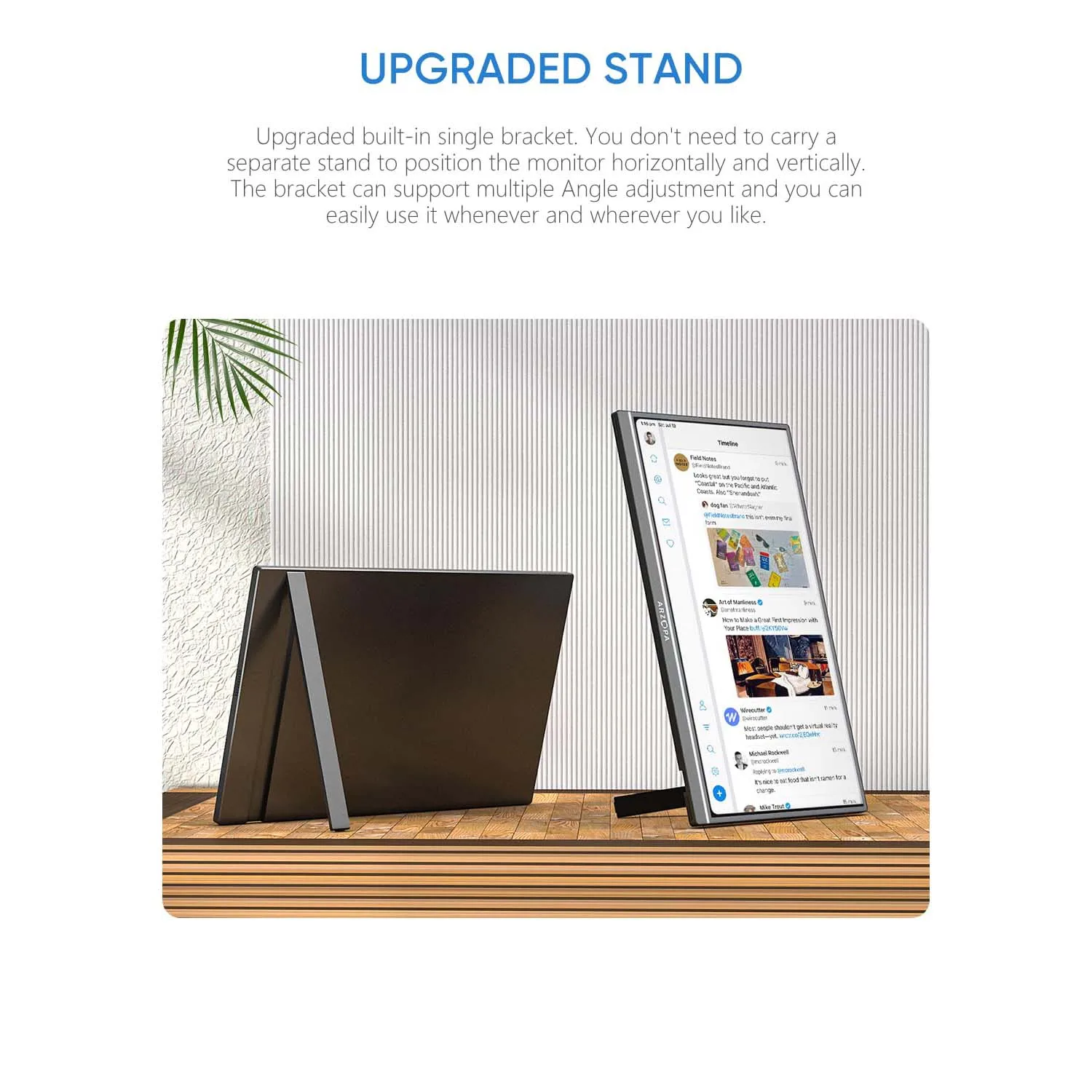 アルゾパ A1M ポータブルモニター 17.3インチ ノートパソコン用