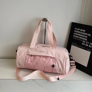 2026 New Fashion Large Capacity Geometric Pattern Waterproof Polyester Unisex Outdoor Travel Tote Bag Casual Portable Sports