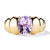 14K Gold-amethyst
