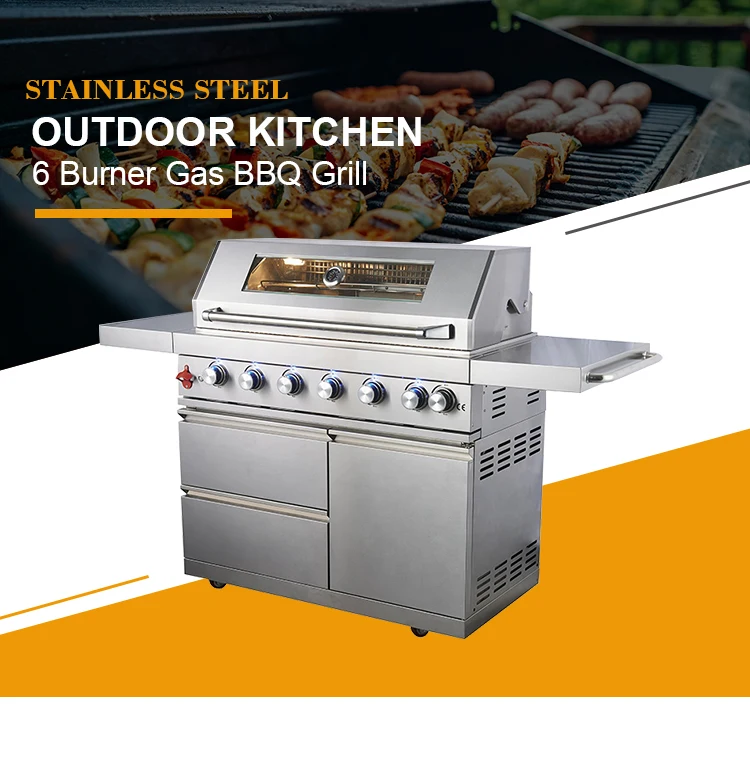 Outdoor Kitchens Bbq Grills Island Kitchen Kits Stainless Steel ...