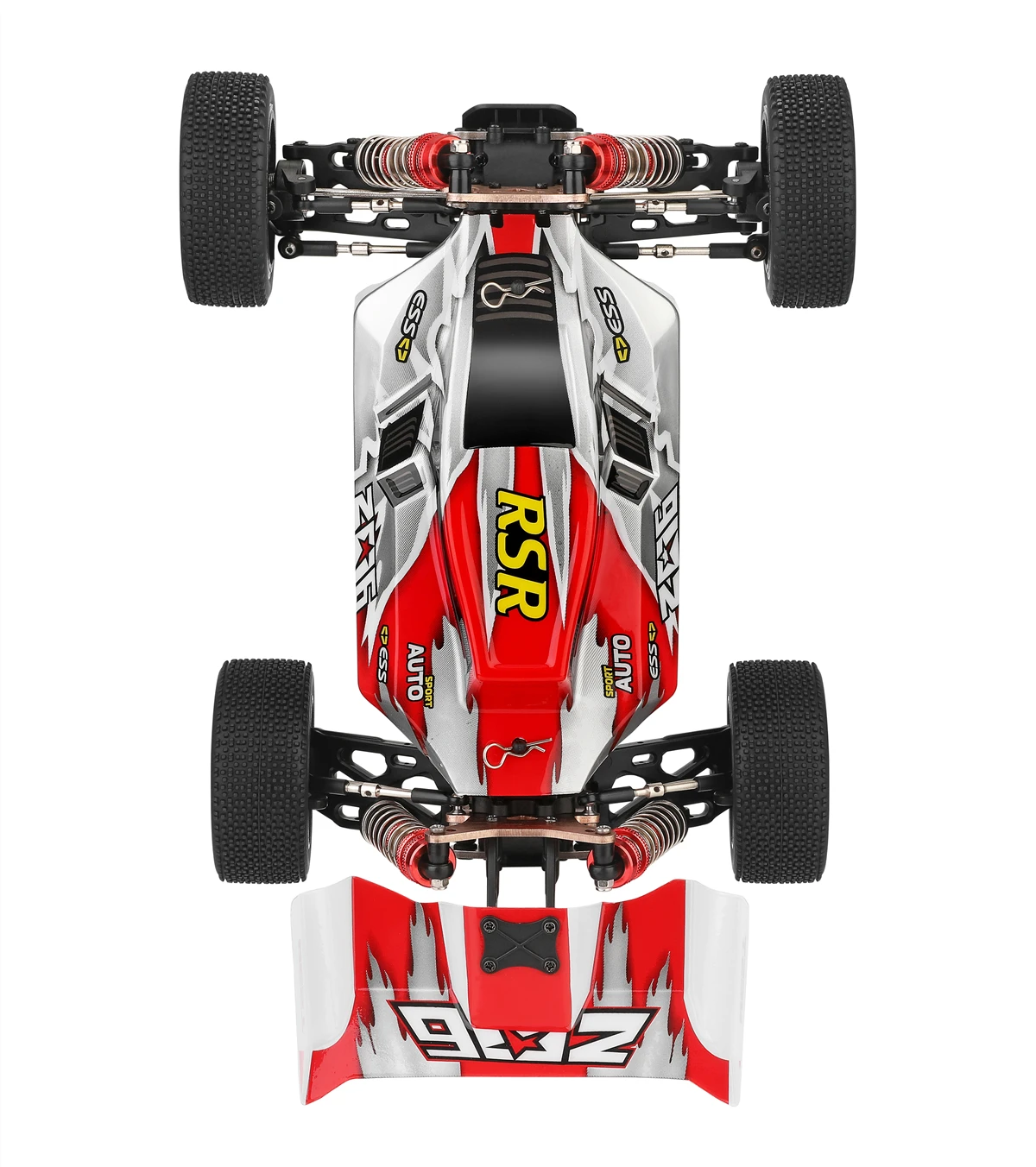 Wltoys 144001 RC Car - 60 Km/h Metal Chassis 4WD Racing Toy