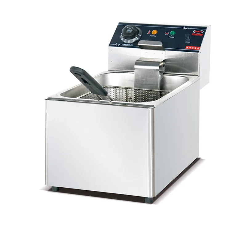 Commercial Single Double Tank Chips Machine Fast Food Fry Frier Double