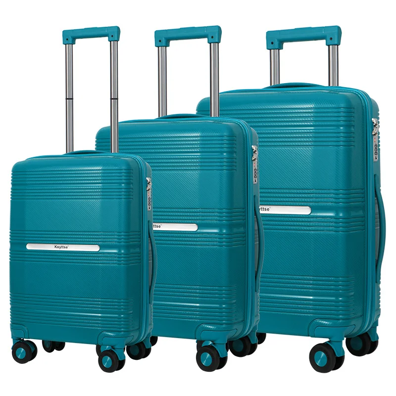 Wholesale Suitcase Hard Shell Colorful Abs Trolley Bag on Wheels Luggage Set with Wheels Chinese Manufacturers