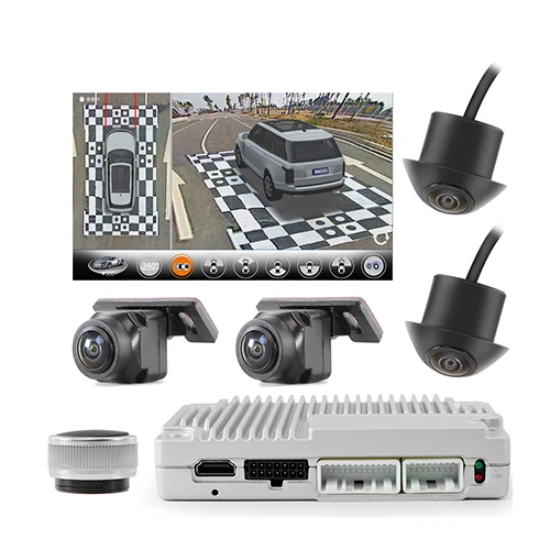 360 Degree 1080P HD Bird View Car Camera System Waterproof - Main Image