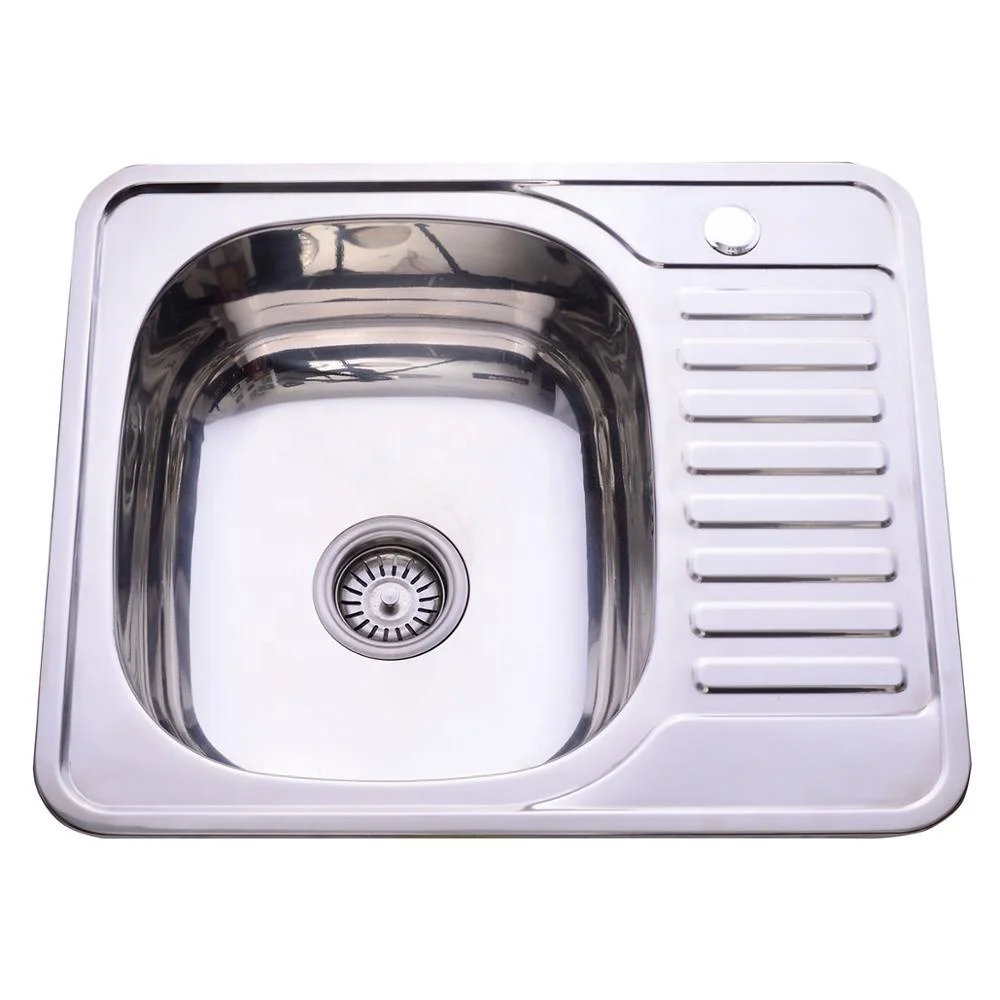 Cheap Fancy Wash Basin Price in Pakistan Circular One Bowl Sink One Bowl Roundness Rectangular Stainless Steel Basin Sink