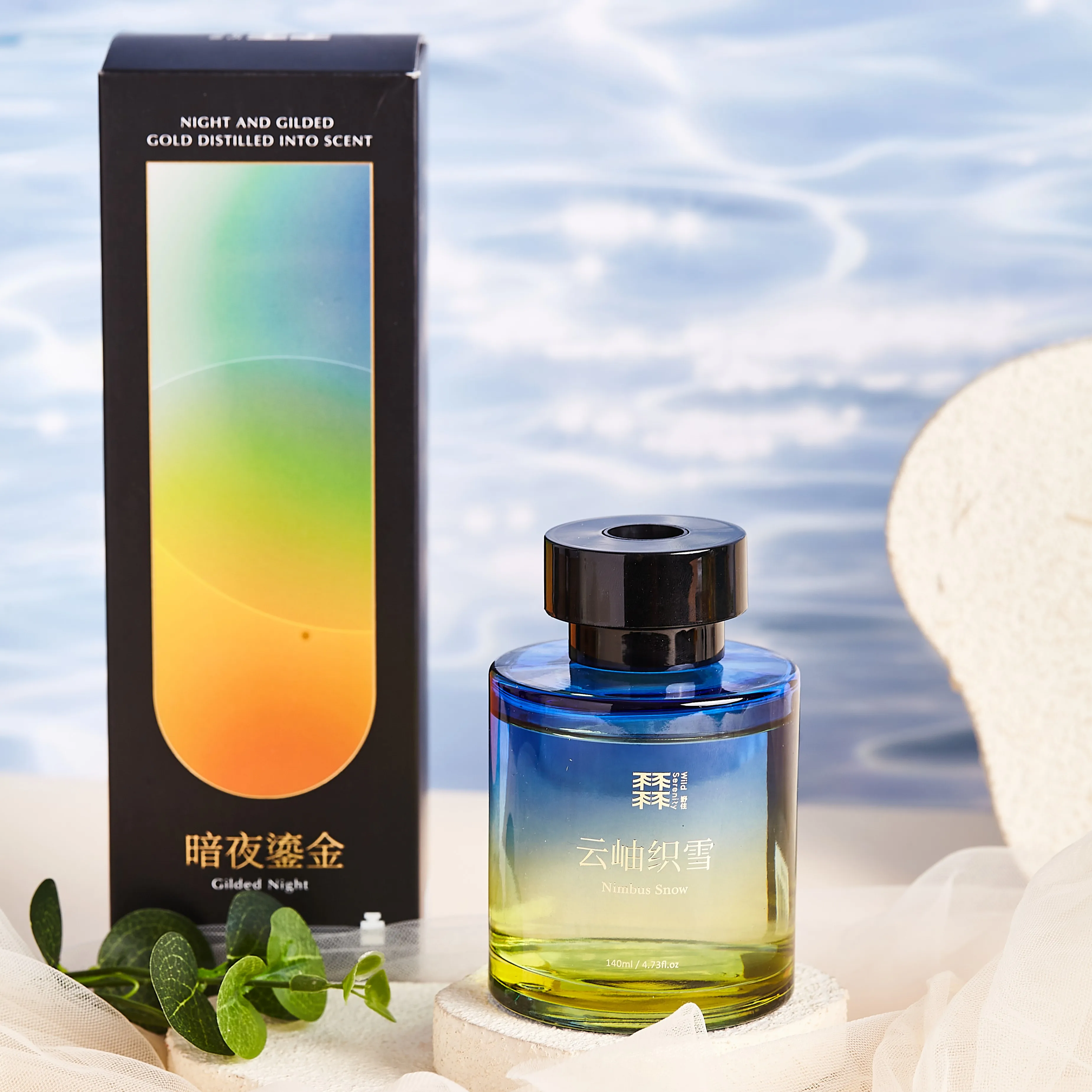 Wholesale Stock Essential Oil Reed Diffuser Custom Flavor Glass Bottle Scented Diffuser Aroma Home Fragrance