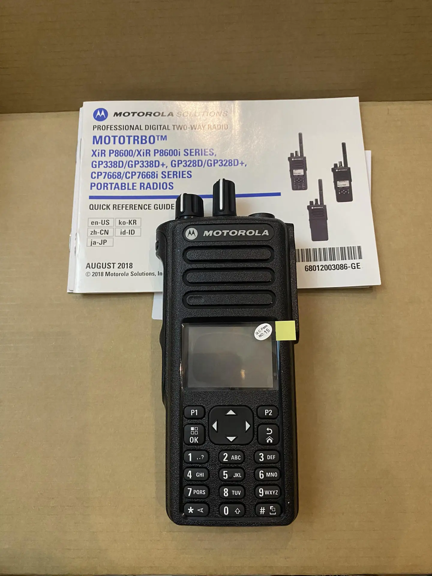 Xpr7550e Xpr7580e Xir P8668i Dp4801e Original Motorola Gps Walkie