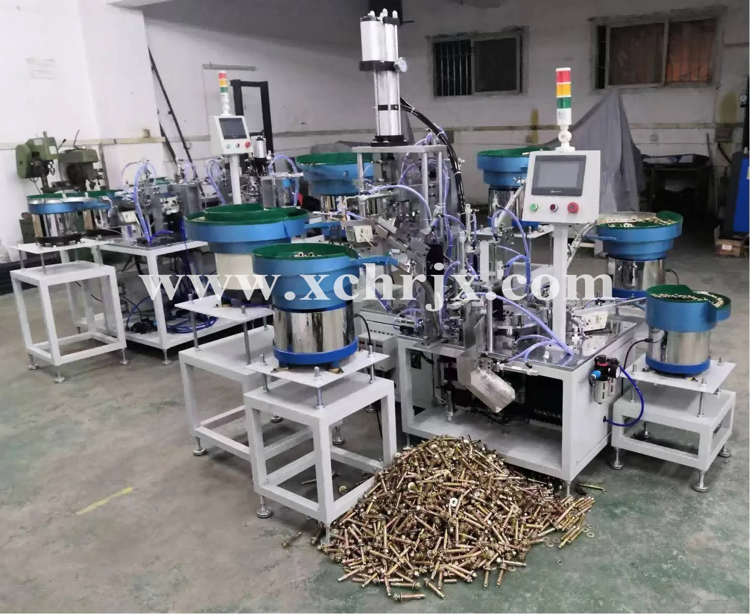 Bolts Combination Machine Assembly Machine For Attach Washer Nuts To