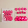 Juego de 12 piezas rosa.
