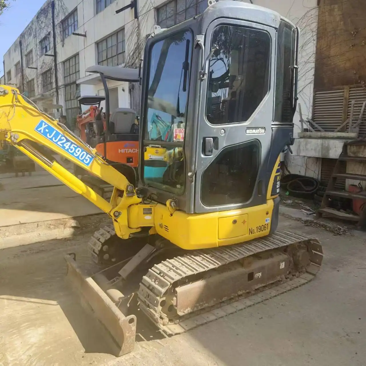 Used Komatsu PC20MR-3 Mini Excavator - Compact & Powerful