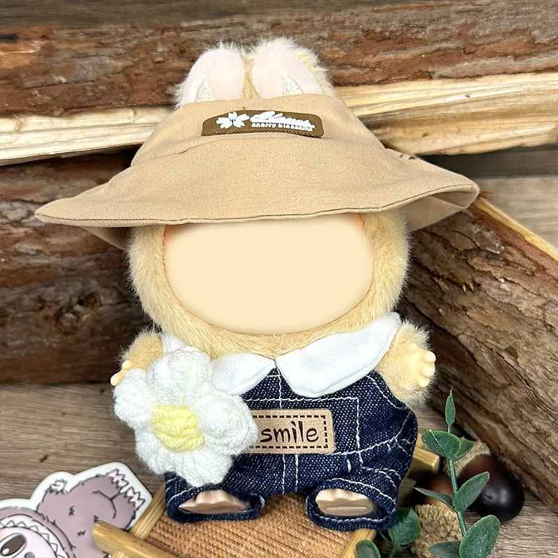17cm Doll Clothes Universal Sitting Standing Designer Clothes Accessories Blind Box Plush Doll Clothing