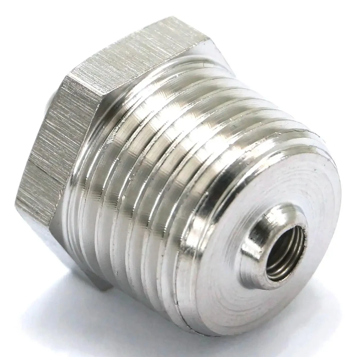 Maslin 10-Pack 1/4" BSP Male Straight Brass Grease Nipples / Zerk Fittings