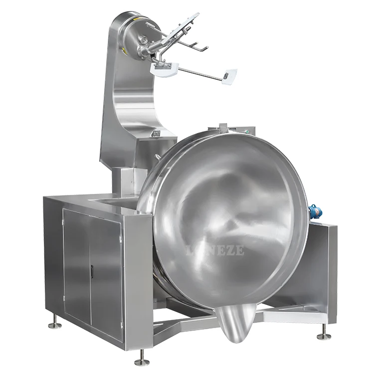 Fried Eggs Cooking Mixer Pot Jacketed Cooking Mixer Planetary Automatic Cooking Mixer Machine for Nut