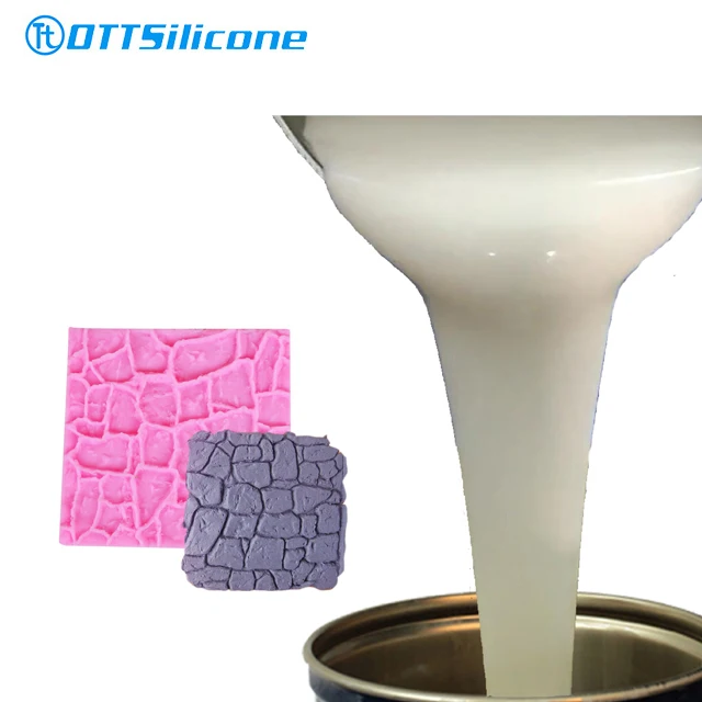 RTV2 liquid tin-cure silicone rubber for making concrete mold silicone rubber