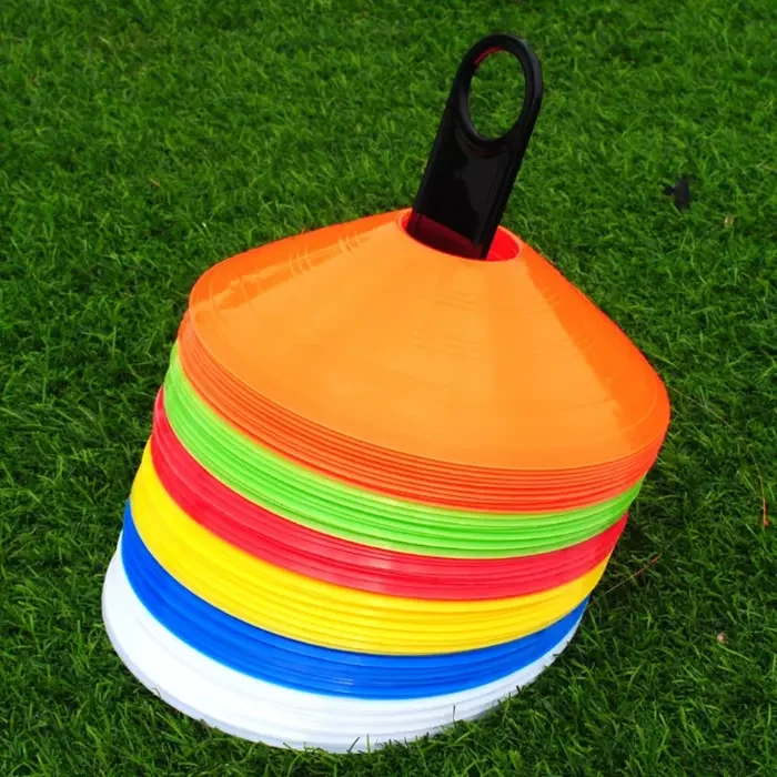 Wholesale Football Equipment Colorful Speed Sports Plastic Soccer Football Cones Training