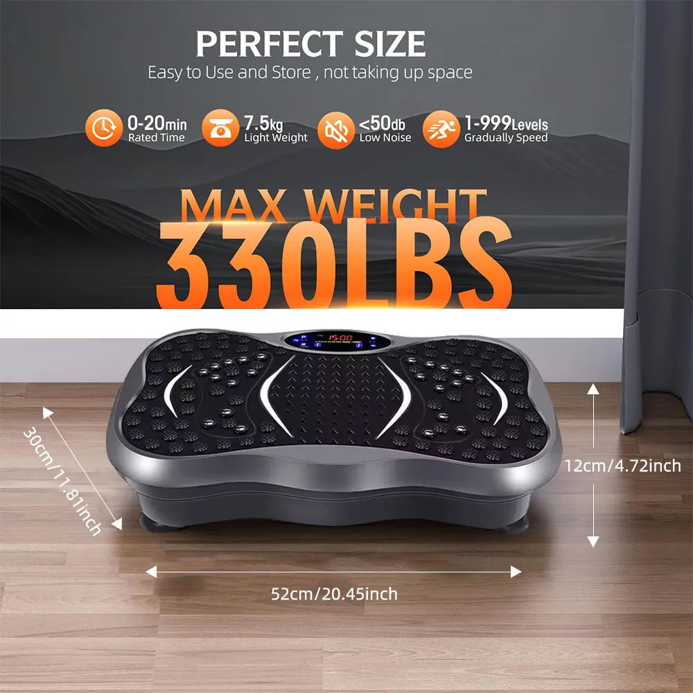Ultra-thin Body Slimmer - ABS Vertical Vibration Plate