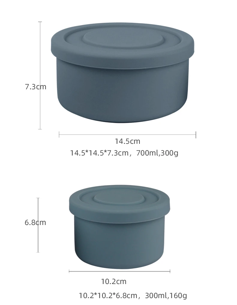 Low Price Multifunctional Food Grade Bpa Free Silicone Circular Food