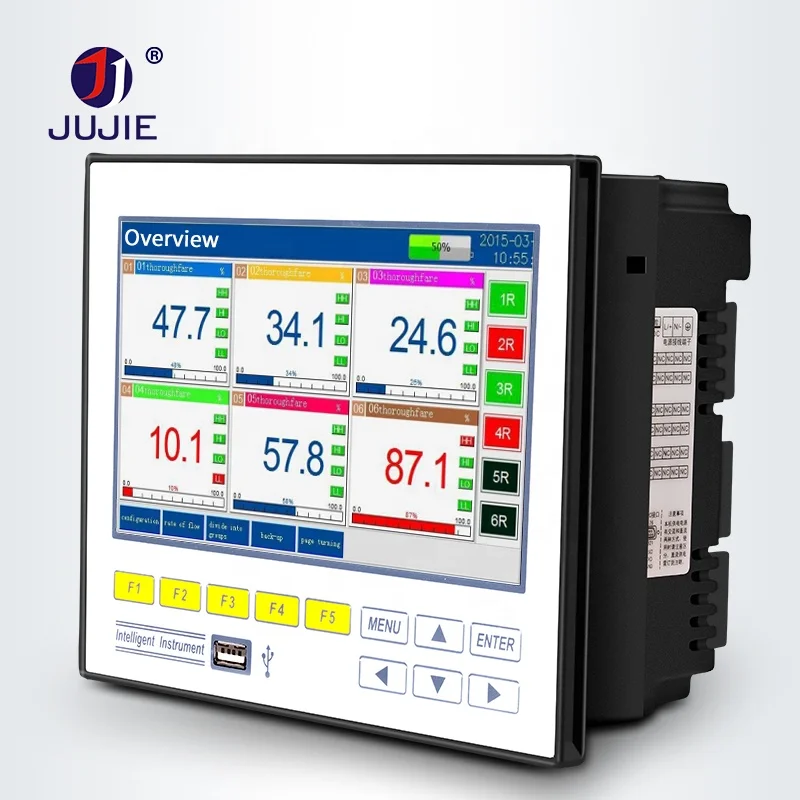 16 Channels Real Time Data Logger with Modbus USB Multi Channel USB Data Loggers Industrial