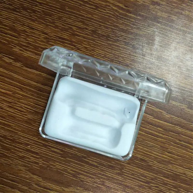 Hip Hop Braces Box Rectangle Transparent Plastic Hip Hop Grillz Teeth case
