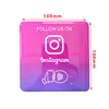 Adhesivo de escritorio para Instagram