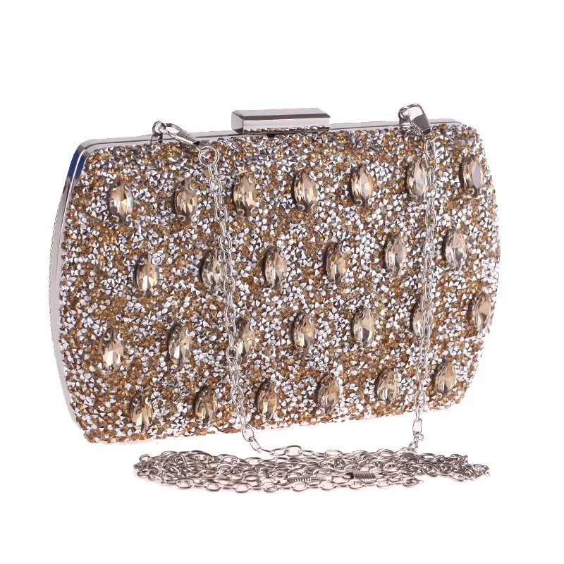 Bestenda Crystal Evening Bag - Rhinestone Cocktail Clutch For Weddings & Parties