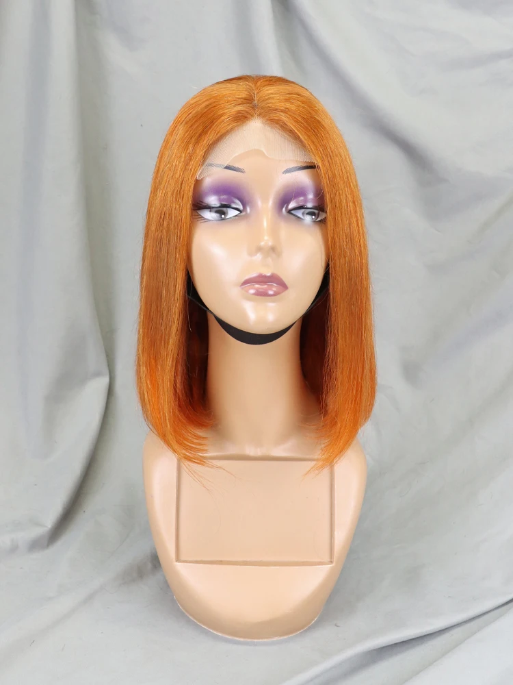 Wholesale High Quality Lace Front Synthetic Human Hair Wigs Peruvian