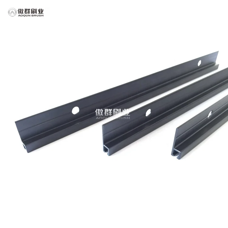 Алюминиевая щетка с уплотнением для гаражных ворот