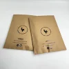 Kraft envelope with sticker