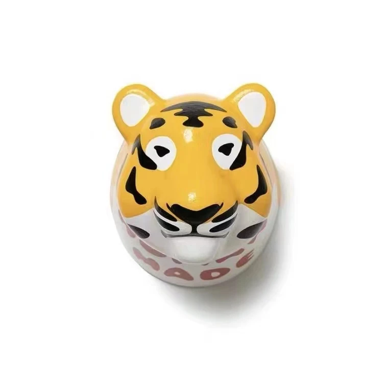 Humanmade Tiger Head Hanging Ornaments Sculpture Wall Trend