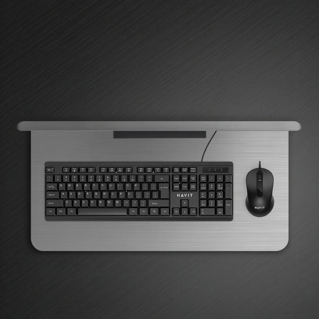 Kb270Cm Havit Oem Office Computer Black Mouse and Keyboard Set Teclado Para Computador Notebook Keyboard Mouse Combos