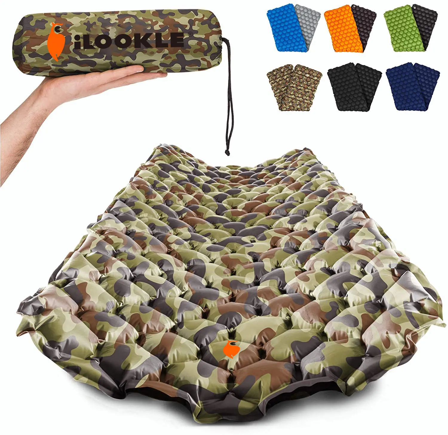 Ultra-Light Self-Inflatable Waterproof Camping Air Mattress Compact Inflatable Sleeping Pad for Picnics & Hiking supplier