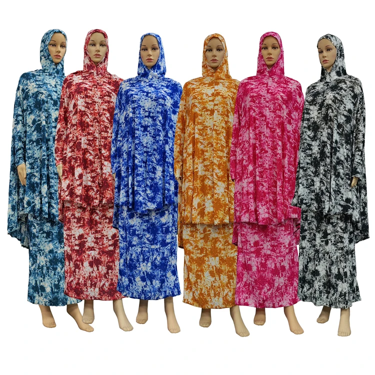 Factory Wholesale Muslim Jilbab Two Piece Set Prayer Robe Turkey Ghana ...