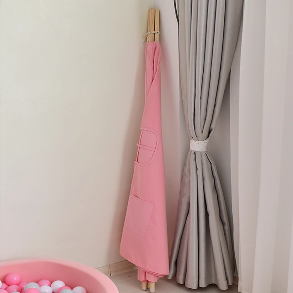 2020 новая вигвам палатка для детей девочек и мальчиков складные детские игровые палатки холст игровой домик игрушки для детей палатка //