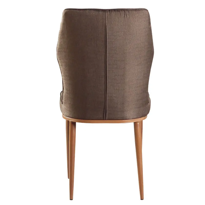 Новый дизайн, старинные столовые, коричневые металлические коммерческие стулья для кафе