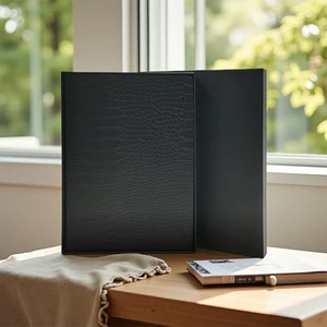 Custom Logo A5 Planner Luxury Business Journal Notebook Personalized PU Leather Planner for Corporate Teachers Office Staff