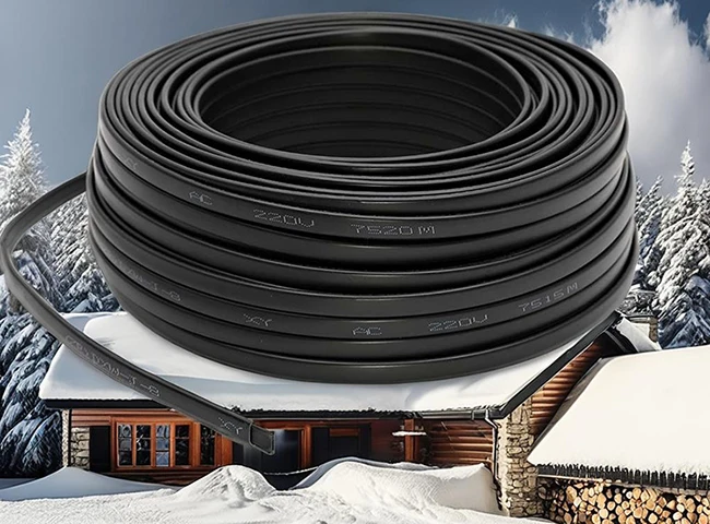 Self-Regulating Heating Cable Pipe