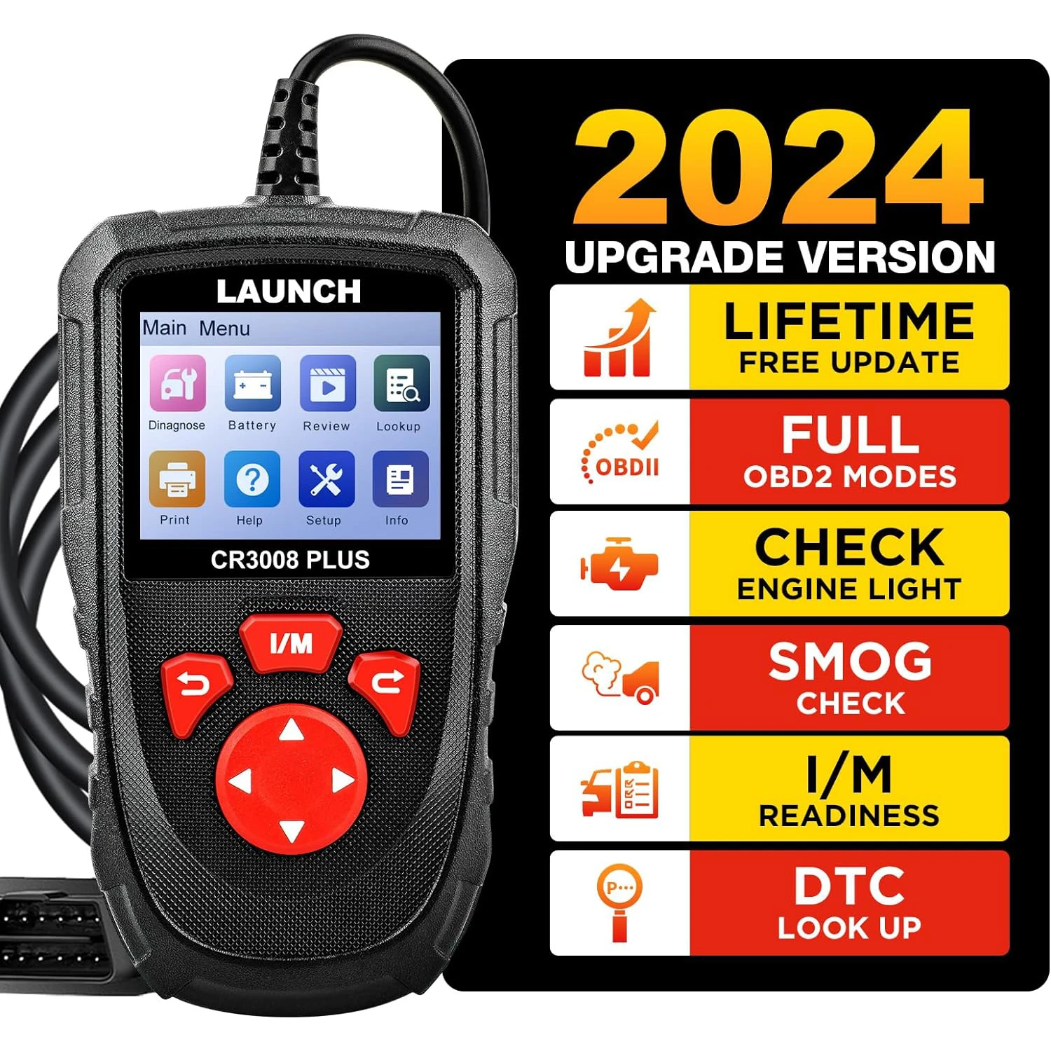 Автоматический Диагностический Сканер Для Запуска Cr3008 Plus Obd2 - Buy  Obd2 Scanner, creader 3008 Plus, creader 3008 Plus Product on Alibaba.com