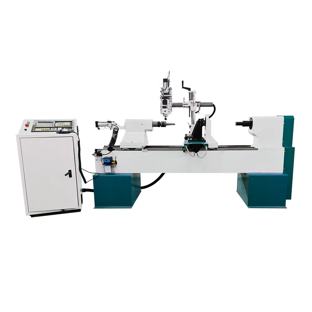 Manufacturer Of Cnc Wood Lathe Machine For Turning Chair Legs,Stair Post,Newel 1000mm 1500mm 2000mm