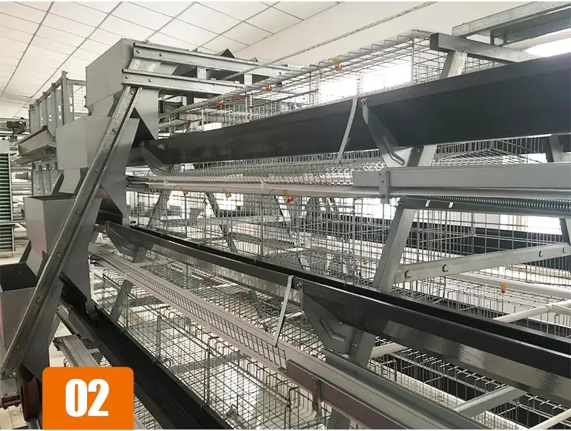 Egg Layer Chicken Farm Laying Hens Poultry Automatic Battery Cages ...