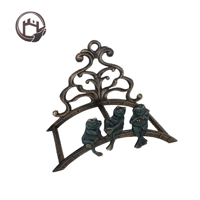 Лидер продаж, недорогой декоративный настенный металлический держатель для шланга, держатель для шланга