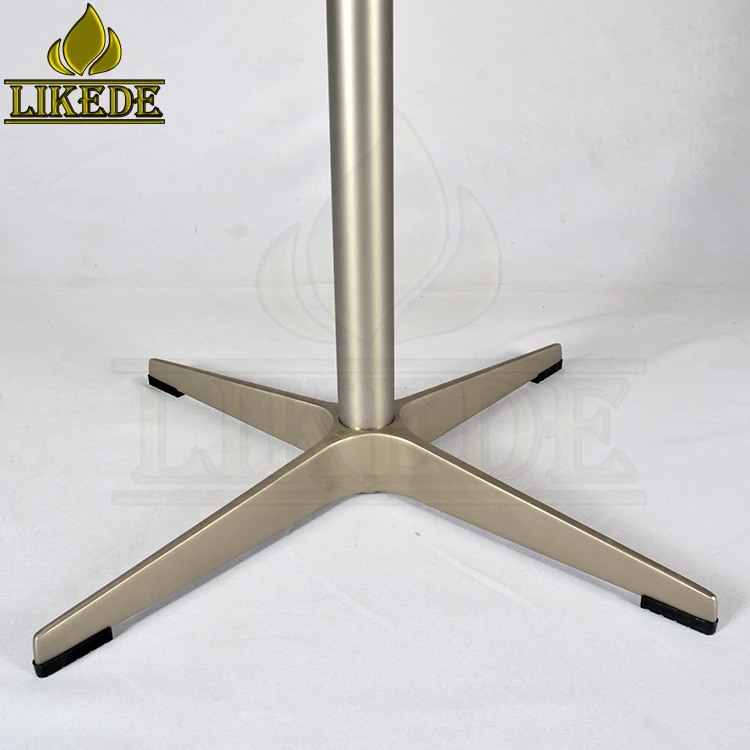 Aluminum Outdoor Folding Table Base Metal Foldable Furniture Legs for Restaurant Use