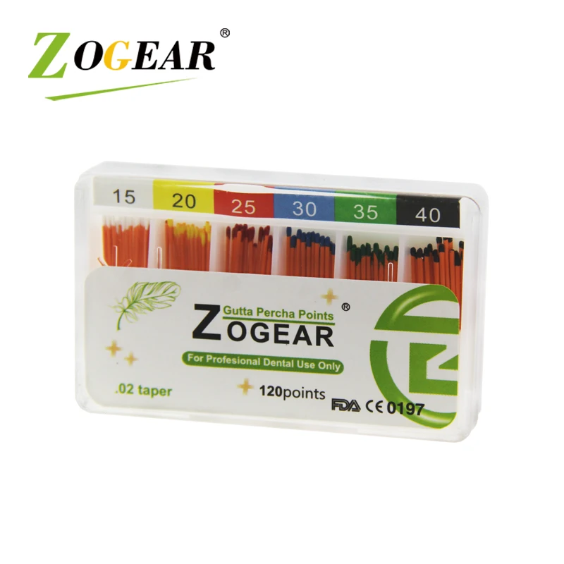 
 ZOGEAR dental gutta percha points  