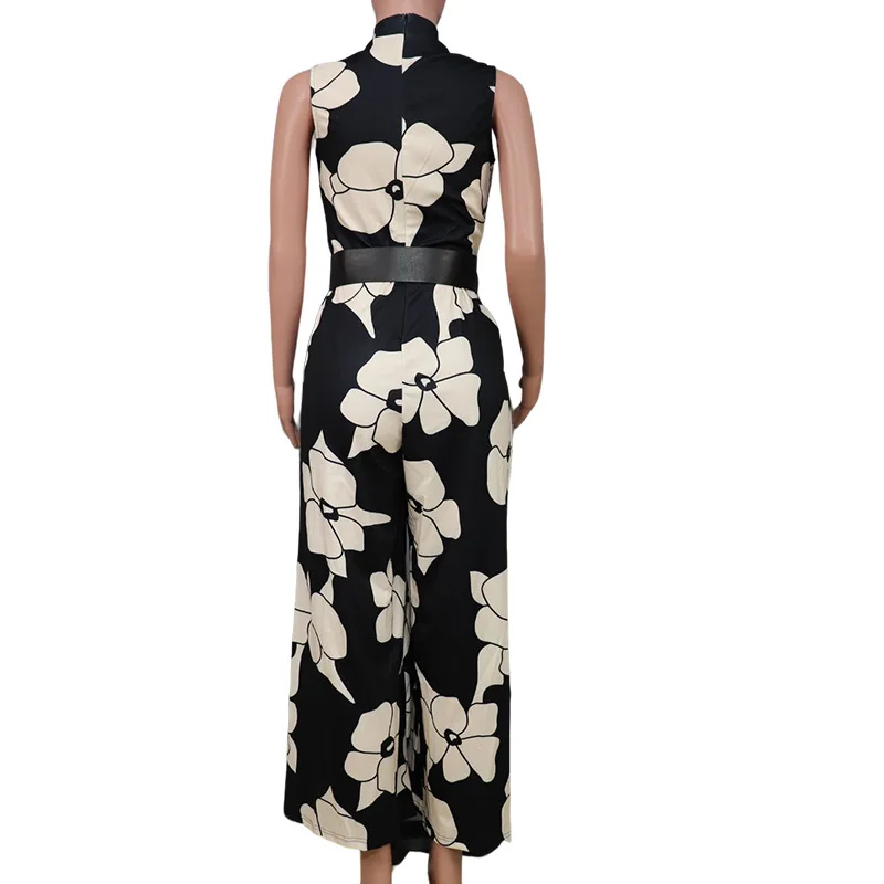 Wholesale In Stock Breathless 2022 Summer No Sleeve New Design Compression With Waistband Women's Jumpsuit