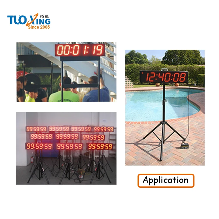 木製デジタル置時計 LEDディスプレイ 6桁 3D 家具・インテリア 木製デジタル置時計 LEDディスプレイ 6桁